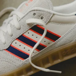 Leder Sneaker|Terrace Casual Sneaker*Adidas Handball Top RM Crystal White / Victory Blue / Solar Red