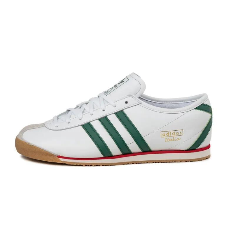 Leder Sneaker|Terrace Casual Sneaker*Adidas Italia 70s Footwear White / Collegiate Green / Gum 3