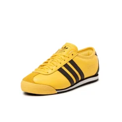 Leder Sneaker|Terrace Casual Sneaker*Adidas Italia 70s W Spring Yellow / Dark Brown / Core Black