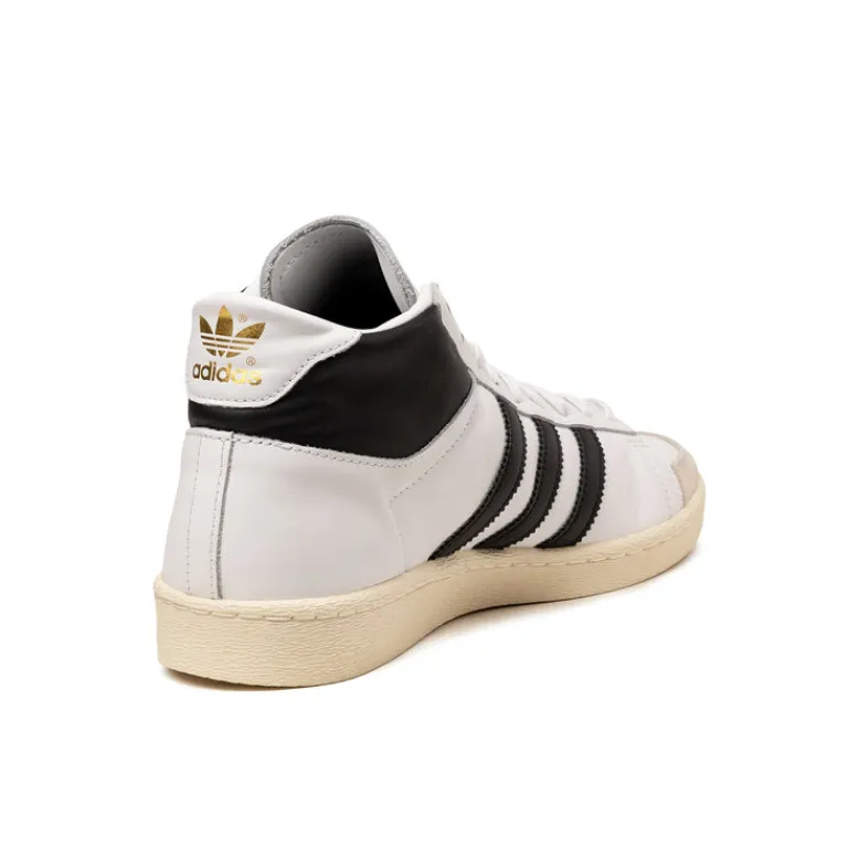 High-Top Sneaker|Leder Sneaker*Adidas Jabbar Hi Cloud White / Core Black / Off White