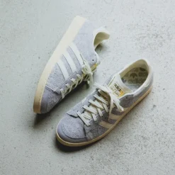 Leder Sneaker|Terrace Casual Sneaker*Adidas Jabbar Low Grey Two / Ivory / Warm Van