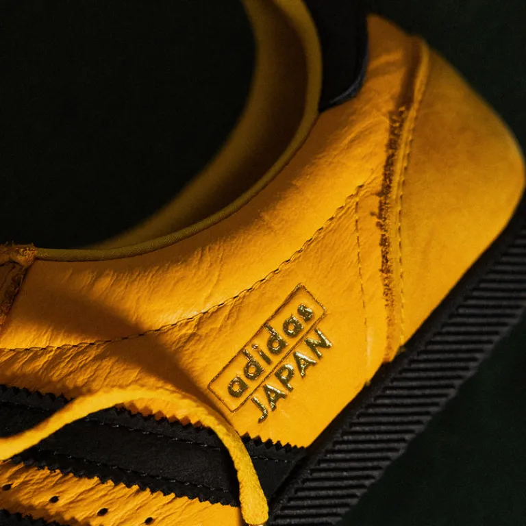 Leder Sneaker|Terrace Casual Sneaker*Adidas Japan W Crew Yellow / Core Black / Gold Metallic