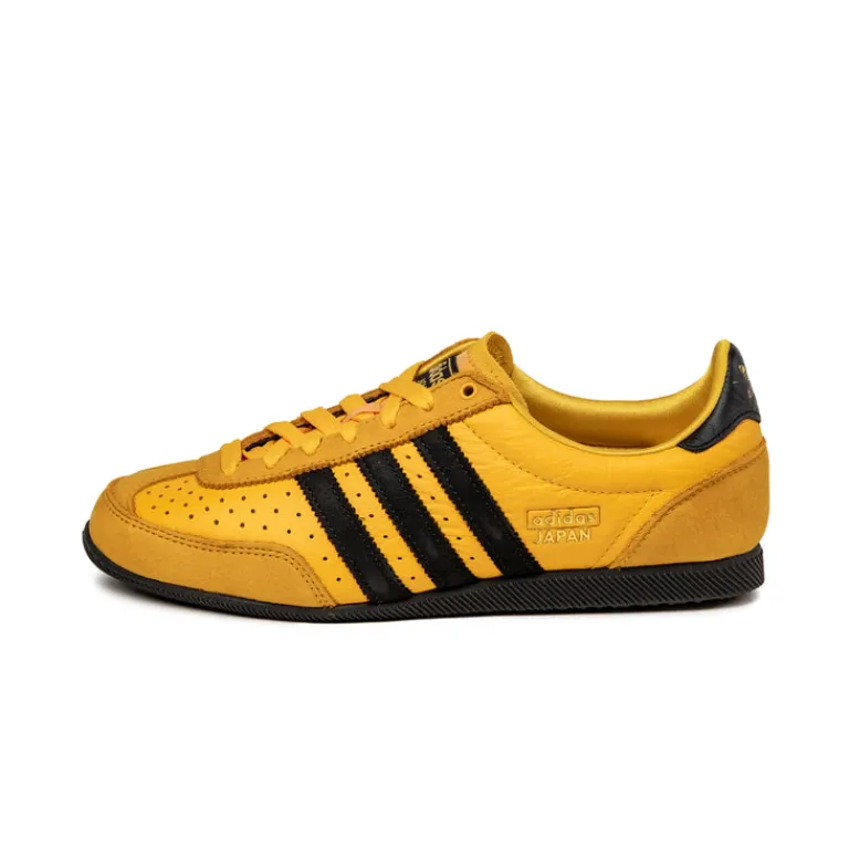 Leder Sneaker|Terrace Casual Sneaker*Adidas Japan W Crew Yellow / Core Black / Gold Metallic
