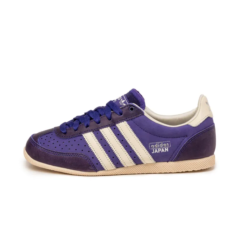 Leder Sneaker|Terrace Casual Sneaker*Adidas Japan W Court Purple / Crew White / Silver Metallic