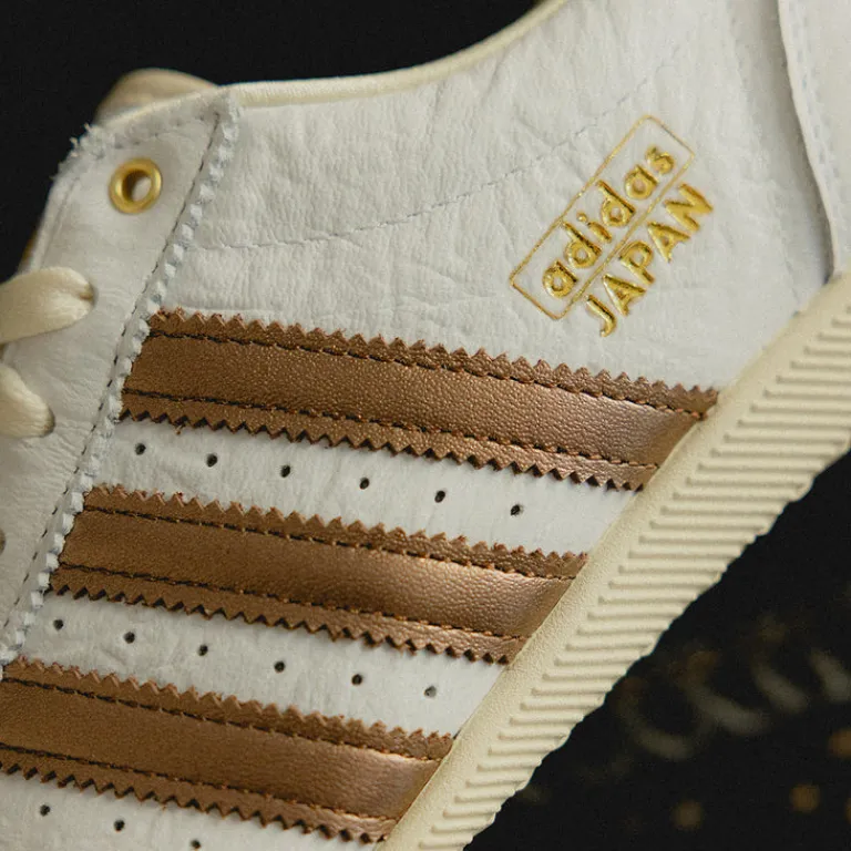 Leder Sneaker|Terrace Casual Sneaker*Adidas Japan W Footwear White / Preloved Brown / Cream White