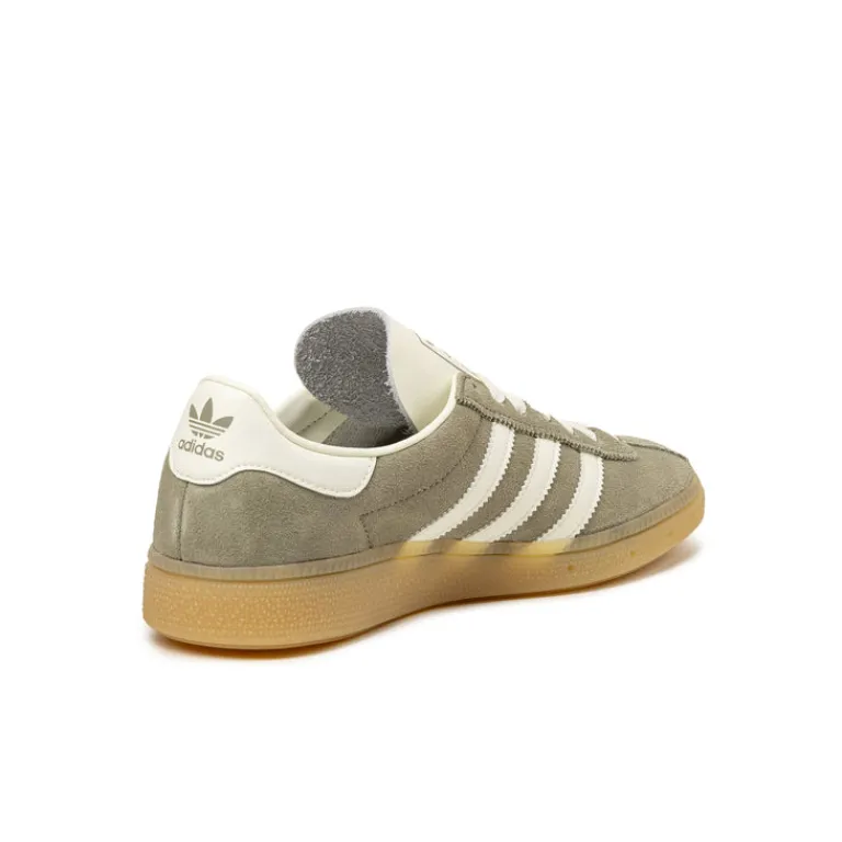 Leder Sneaker|Terrace Casual Sneaker*Adidas München W Silver Pebble / Off White / Silver Metallic
