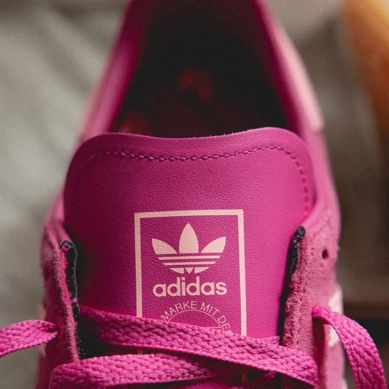 Leder Sneaker|Terrace Casual Sneaker*Adidas München W Semilucid Sulfur / Glow Pink / Gum 3