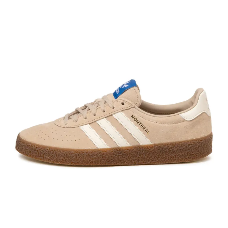 Leder Sneaker|Terrace Casual Sneaker*Adidas Montreal RM Magic Beige / Crystal White / Gum 5