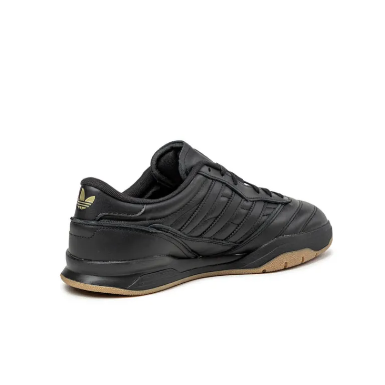 Leder Sneaker*Adidas Mundial FC Core Black / Core Black / Gum 4