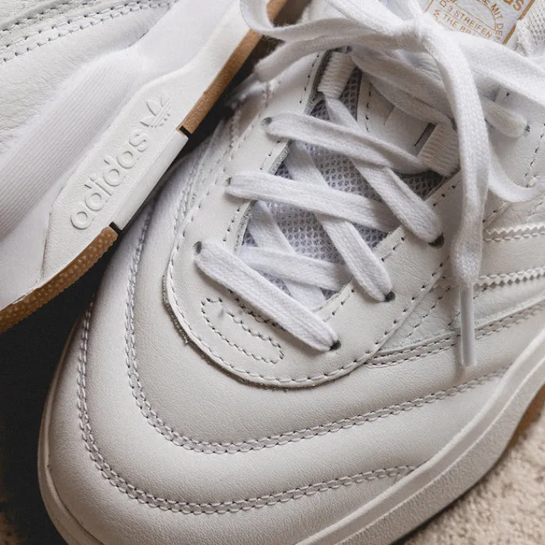 Leder Sneaker|Weiße Sneaker*Adidas Mundial FC Footwear White / Footwear White / Gum 4