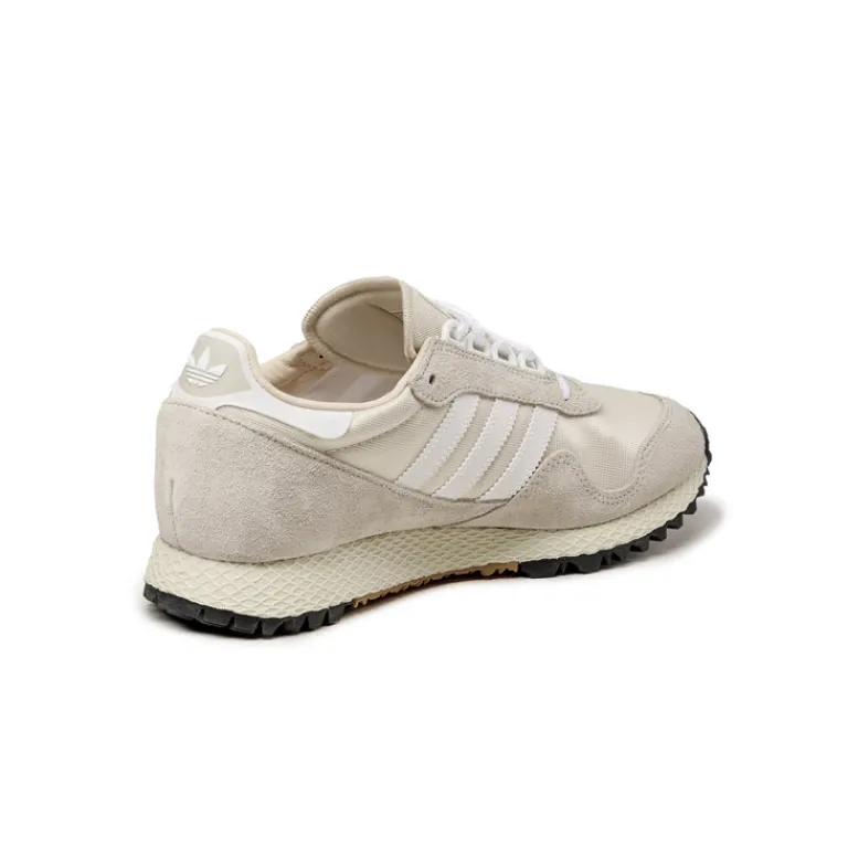 Leder Sneaker|Terrace Casual Sneaker*Adidas New York Wonder White / Footwear White / Aluminum