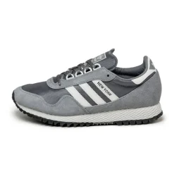 Leder Sneaker|Terrace Casual Sneaker*Adidas New York Grey Four / Crystal White / Grey