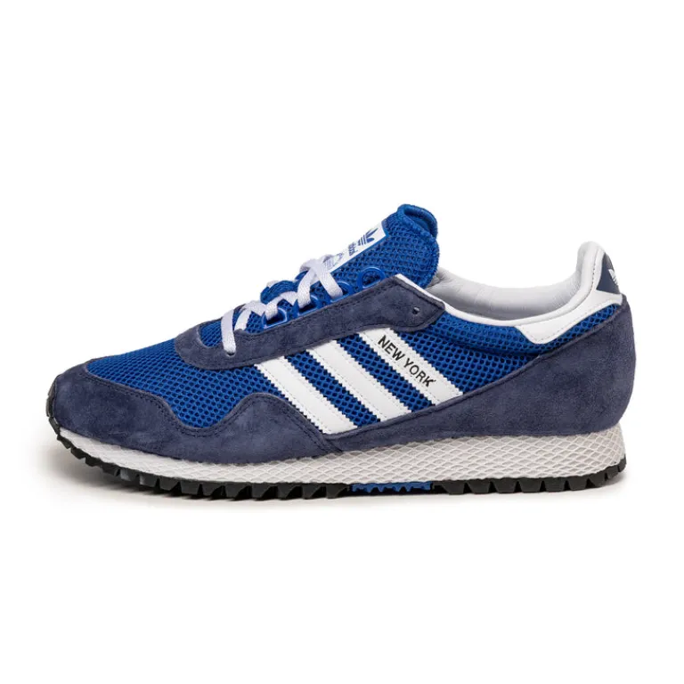 Leder Sneaker|Terrace Casual Sneaker*Adidas New York Dark Blue / Footwear White / Royal Blue