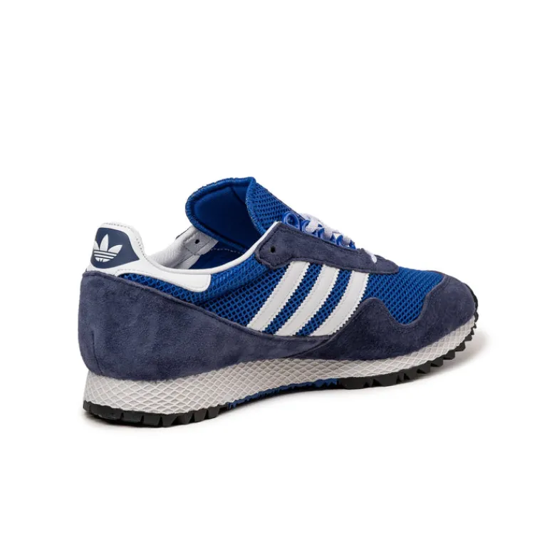 Leder Sneaker|Terrace Casual Sneaker*Adidas New York Dark Blue / Footwear White / Royal Blue