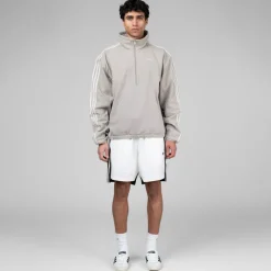 Crewnecks*Adidas Originals R3CD Half Zip Track Top Metal Grey