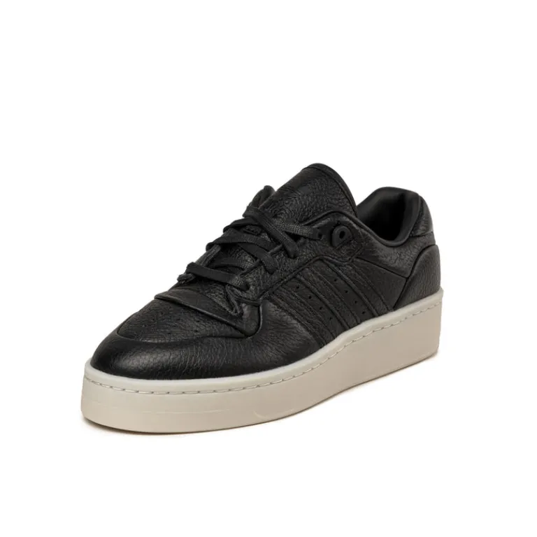 Leder Sneaker*Adidas Rivalry Lux Low Core Black / Core Black / Supplier Color