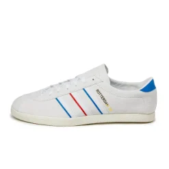 Leder Sneaker|Terrace Casual Sneaker*Adidas Rotterdam 00 Cloud White / Blue Bird / Better Scarlet