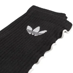 Socken*Adidas Ruffle Crew Socks 2 Pairs White / Black