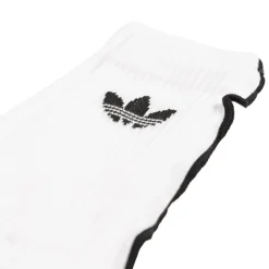 Socken*Adidas Ruffle Crew Socks 2 Pairs White / Black