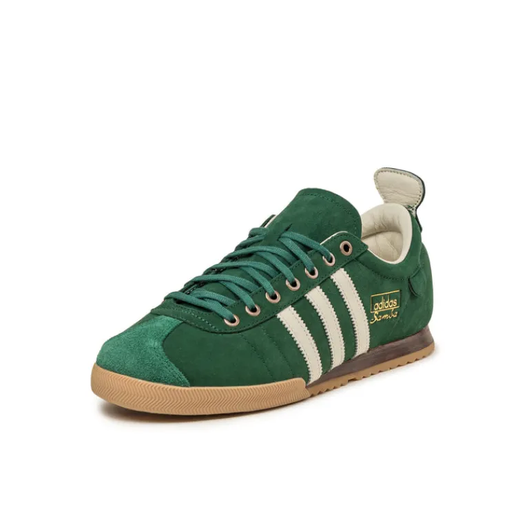 Leder Sneaker|Terrace Casual Sneaker*Adidas Samba 62 Collegiate Green / Off White / Preloved Brown