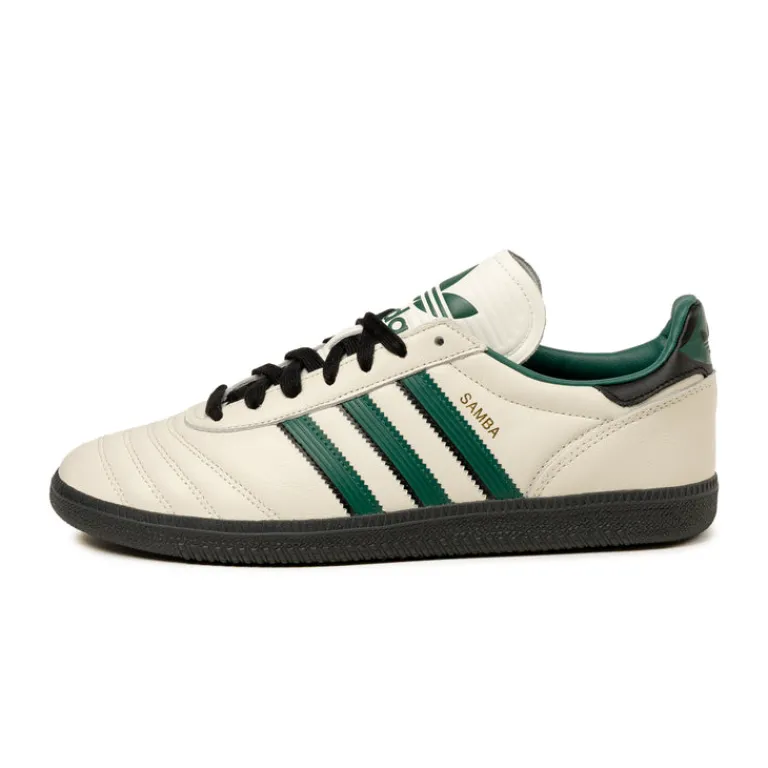 Leder Sneaker|Terrace Casual Sneaker*Adidas Samba JP Crystal White / Collegiate Green / Carbon