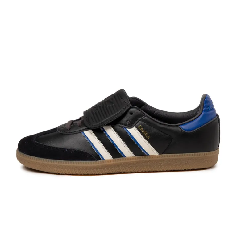 Terrace Casual Sneaker|Leder Sneaker*Adidas Samba LT Core Black / Cloud White / Royal Blue