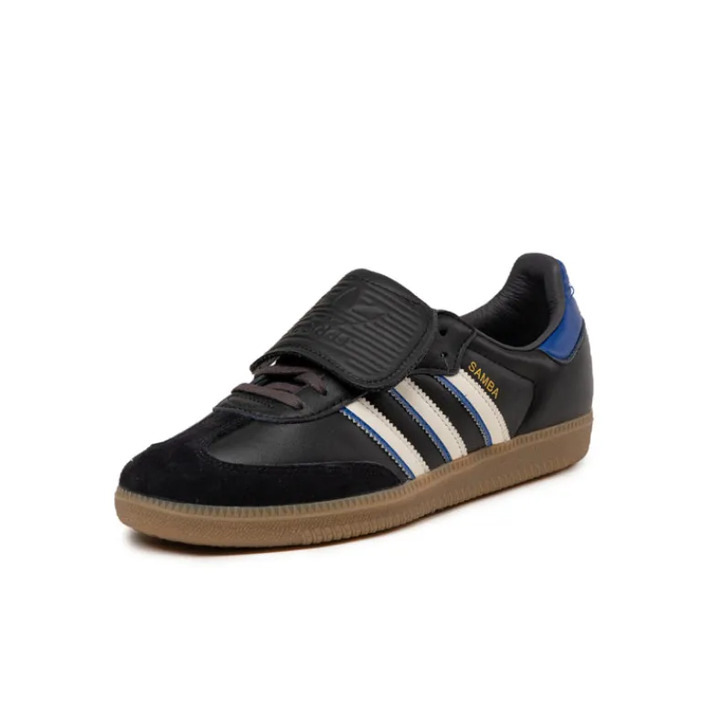 Terrace Casual Sneaker|Leder Sneaker*Adidas Samba LT Core Black / Cloud White / Royal Blue