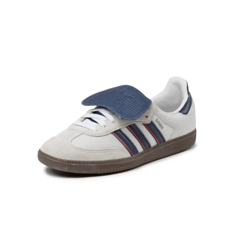 Leder Sneaker|Terrace Casual Sneaker*Adidas Samba LT Crystal White / Dark Blue / Gum 5