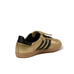 Leder Sneaker|Terrace Casual Sneaker*Adidas Samba LT W Gold Metallic / Core Black / Gum 3
