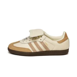 Leder Sneaker|Terrace Casual Sneaker*Adidas Samba LT W Cream White / Warm Sandstone / Gold Metallic
