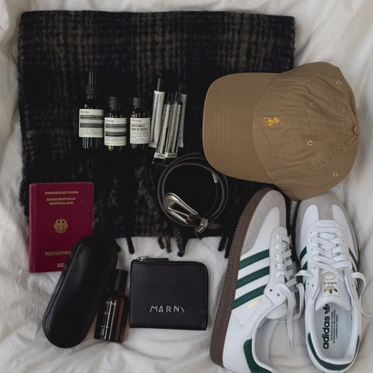Leder Sneaker|Terrace Casual Sneaker*Adidas Samba OG Cloud White / Collegiate Green / Clear Granite