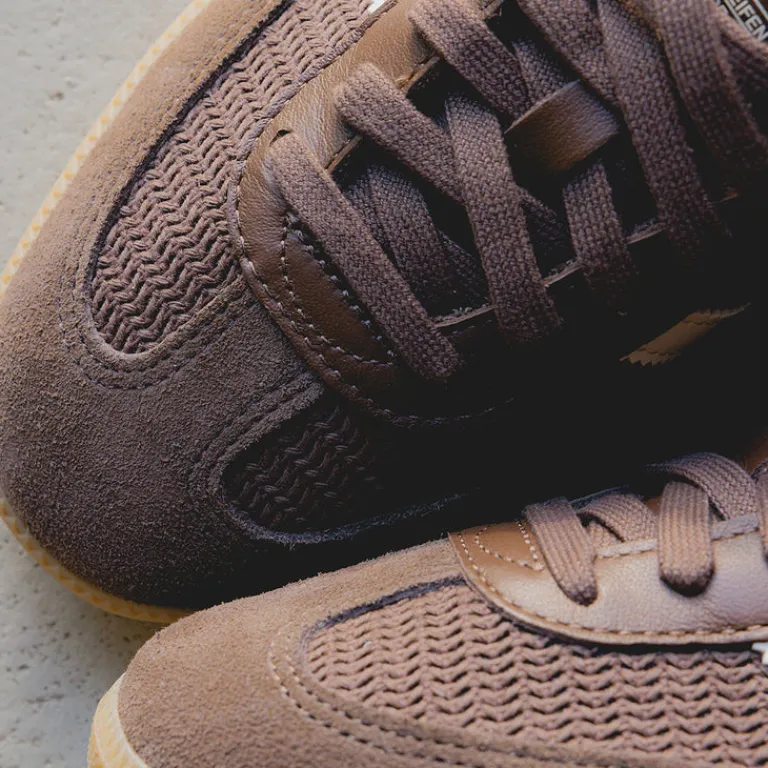 Leder Sneaker|Terrace Casual Sneaker*Adidas Samba OG Earth Strata / Wonder White / Magic Beige