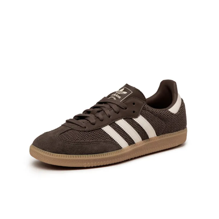 Leder Sneaker|Terrace Casual Sneaker*Adidas Samba OG Earth Strata / Wonder White / Magic Beige