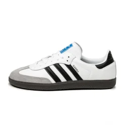 Leder Sneaker|Terrace Casual Sneaker*Adidas Samba OG Cloud White / Core Black / Clear Granite
