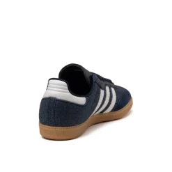 Leder Sneaker|Terrace Casual Sneaker*Adidas Samba OG Collegiate Navy / Cloud White / Gum