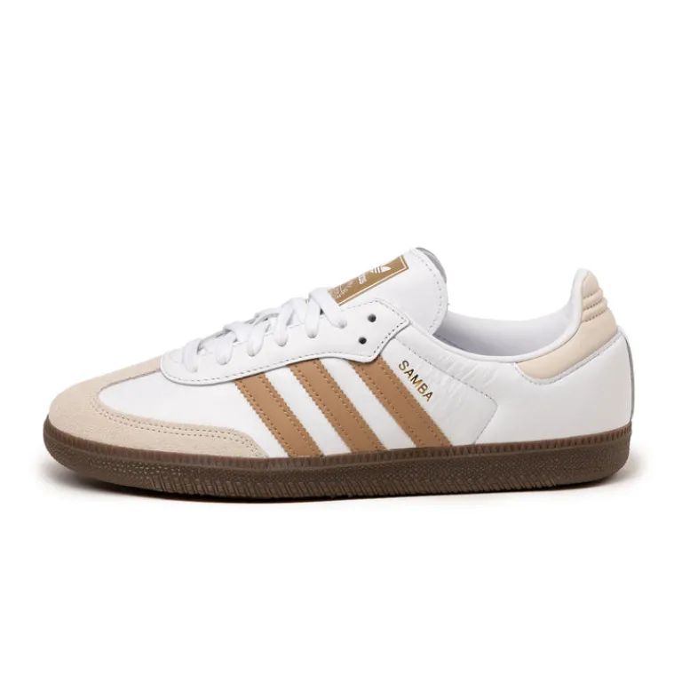 Leder Sneaker|Terrace Casual Sneaker*Adidas Samba OG Footwear White / Cardboard / Gum 5