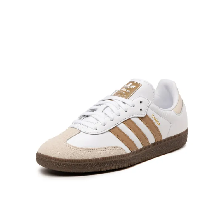 Leder Sneaker|Terrace Casual Sneaker*Adidas Samba OG Footwear White / Cardboard / Gum 5
