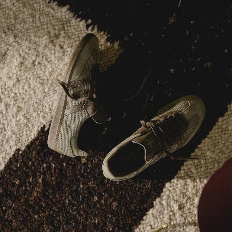 Leder Sneaker|Terrace Casual Sneaker*Adidas Samba OG Orbit Green / Cargo Brown / Gum 5