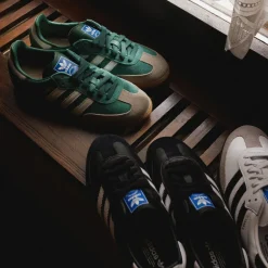 Leder Sneaker|Terrace Casual Sneaker*Adidas Samba OG Core Black / Cloud White / Gum 5