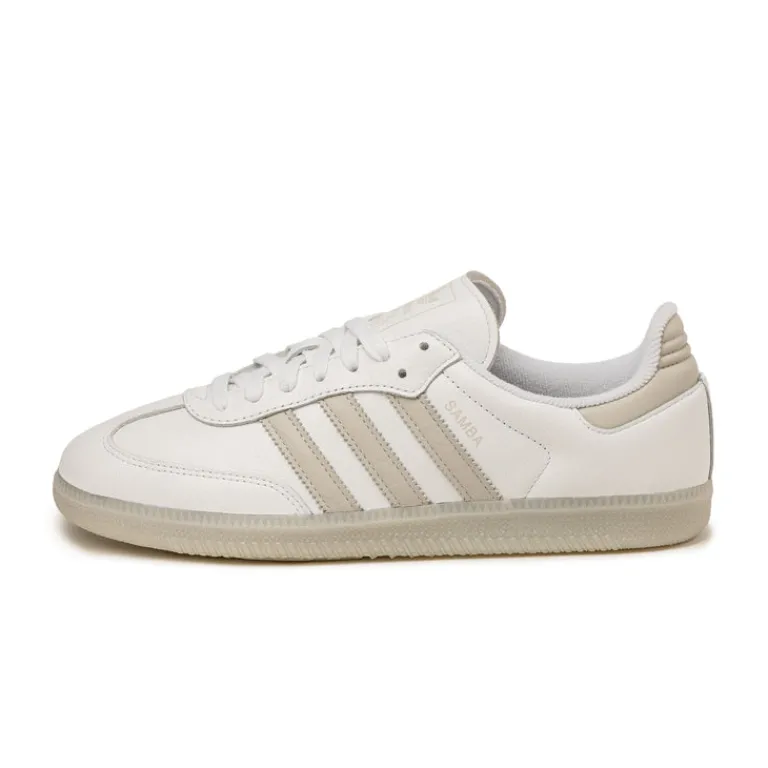 Leder Sneaker|Terrace Casual Sneaker*Adidas Samba OG Footwear White / Grey One / Footwear White