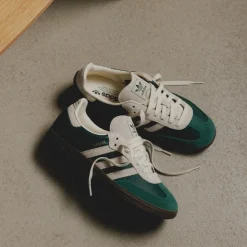 Leder Sneaker|Terrace Casual Sneaker*Adidas Samba OG Collegiate Green / Crew White / Gum 5