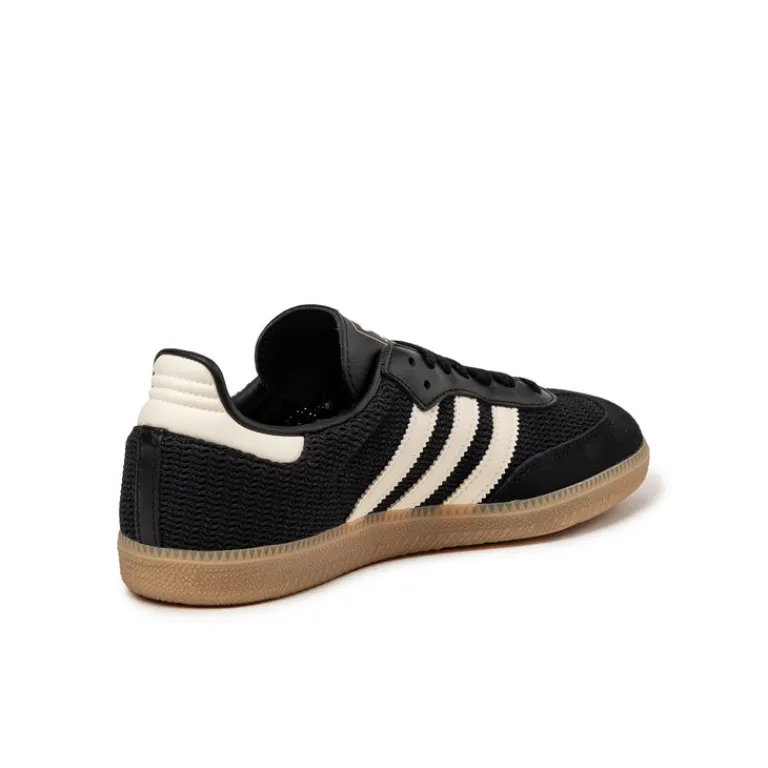 Leder Sneaker|Terrace Casual Sneaker*Adidas Samba OG Core Black / Cream White / Magic Beige