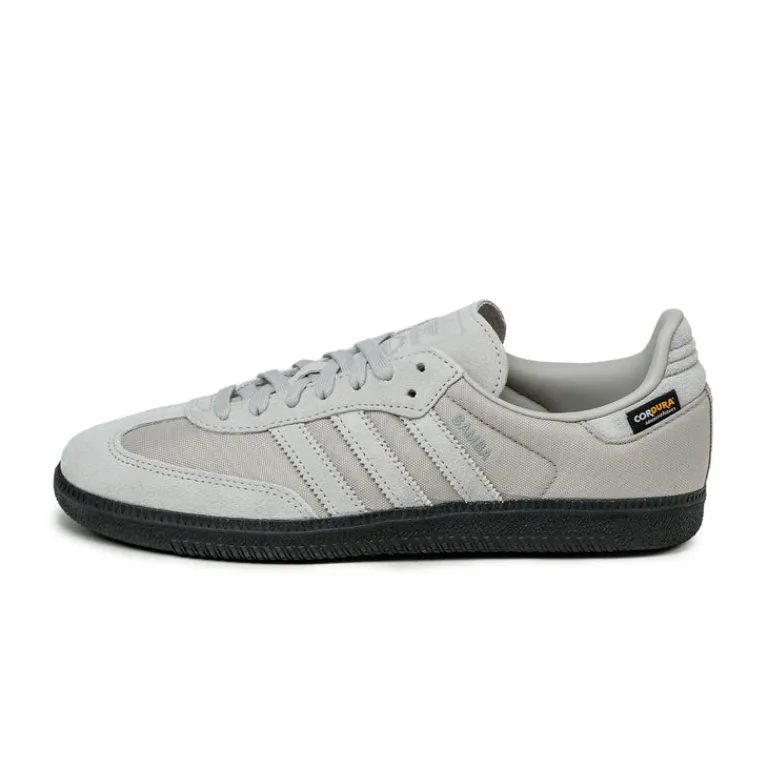 Leder Sneaker|Terrace Casual Sneaker*Adidas Samba OG *Cordura* Clear Granite / Grey Two / Core Black