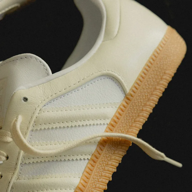 Leder Sneaker|Terrace Casual Sneaker*Adidas Samba OG W Footwear White / Off White / Gum 3