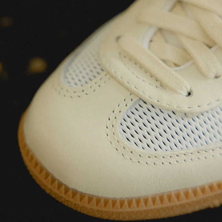 Leder Sneaker|Terrace Casual Sneaker*Adidas Samba OG W Footwear White / Off White / Gum 3
