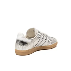 Leder Sneaker|Terrace Casual Sneaker*Adidas Samba OG W Silver Metallic / Cloud White / Core White