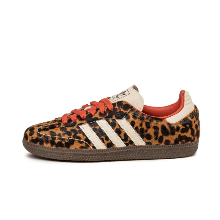 Leder Sneaker|Terrace Casual Sneaker*Adidas Samba OG W Core Black / Preloved Red / Cream White