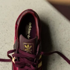 Leder Sneaker|Terrace Casual Sneaker*Adidas Samba OG W Shadow Red / Maroon / Gum 3