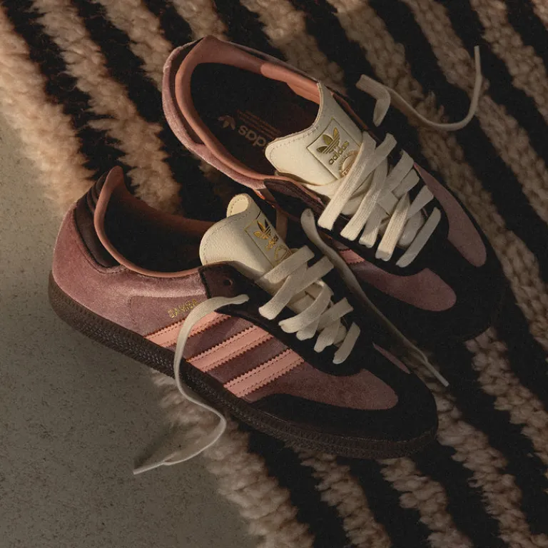 Leder Sneaker|Terrace Casual Sneaker*Adidas Samba OG W Warm Clay / Clear Orange / Shadow Brown