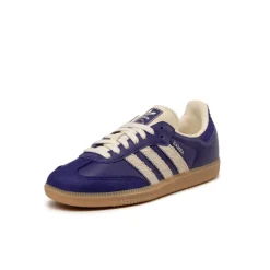 Leder Sneaker|Terrace Casual Sneaker*Adidas Samba OG W Court Purple / Crew White / Gum 3